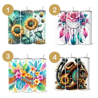 Ready-Made Tumblers | Floral Designs